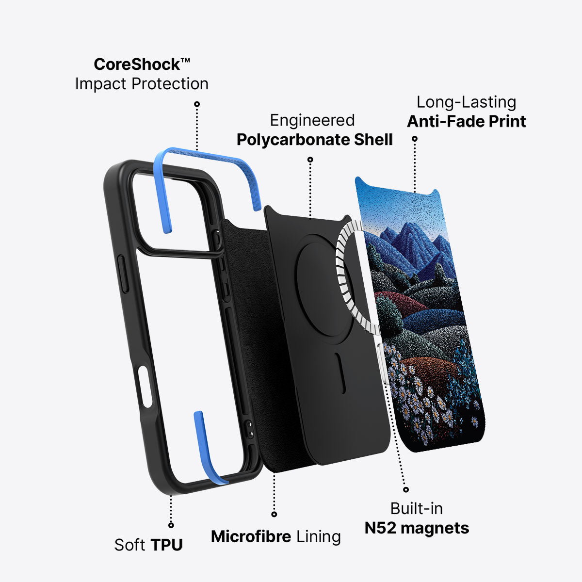 Indigo Hills - iPhone 17 Pro Case