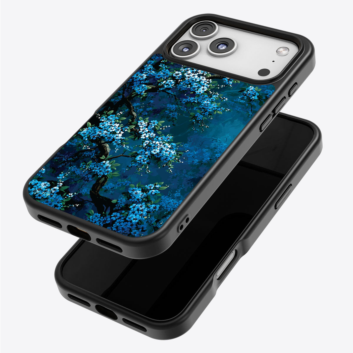 Moonlit Petals - iPhone 17 Pro Case #case type_core (magsafe), #case type_core (non magsafe)