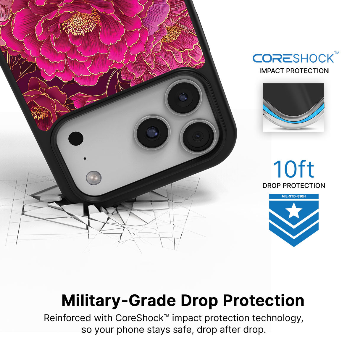 Pink Reverie - iPhone 17 Pro Case #case type_core (magsafe), #case type_core (non magsafe)