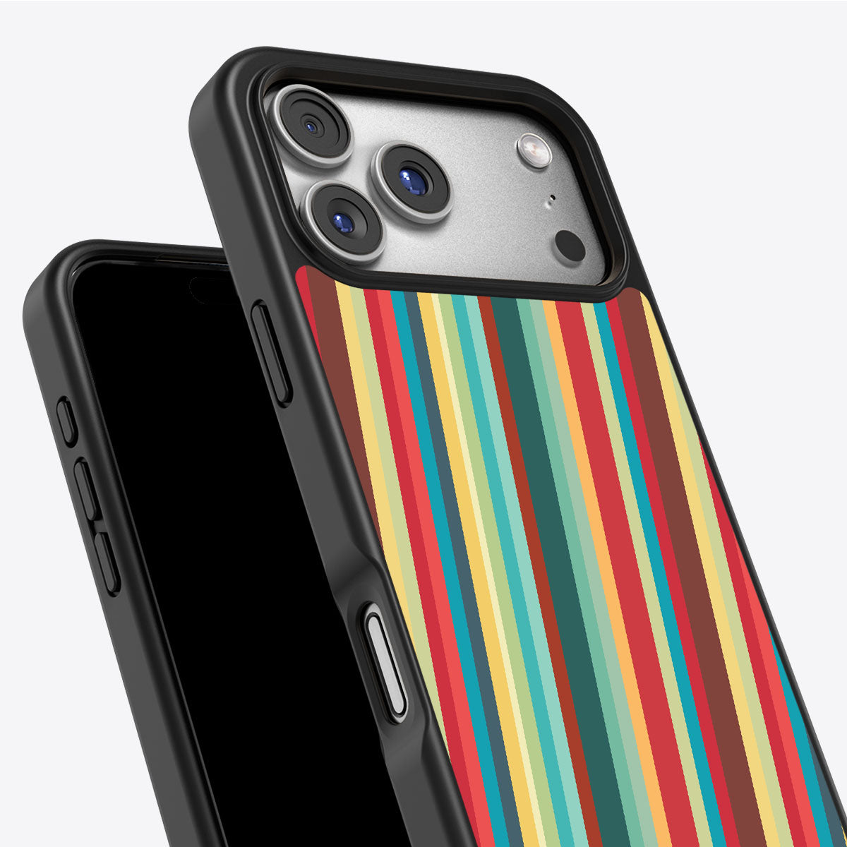 Retro Stripes - iPhone 17 Pro Case #case type_core (non magsafe)