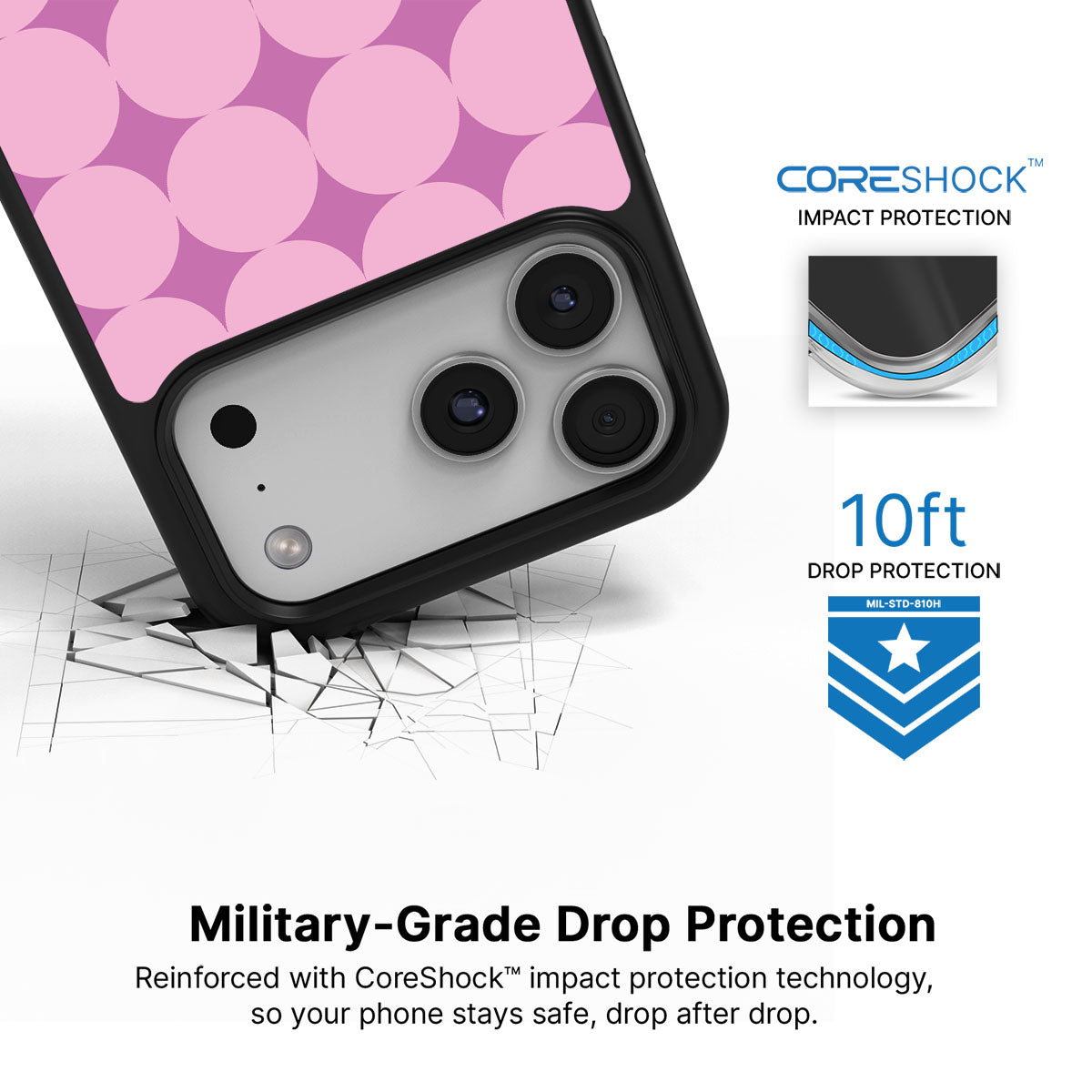 Rose Garden - iPhone 17 Pro Case #case type_core (magsafe), #case type_core (non magsafe)