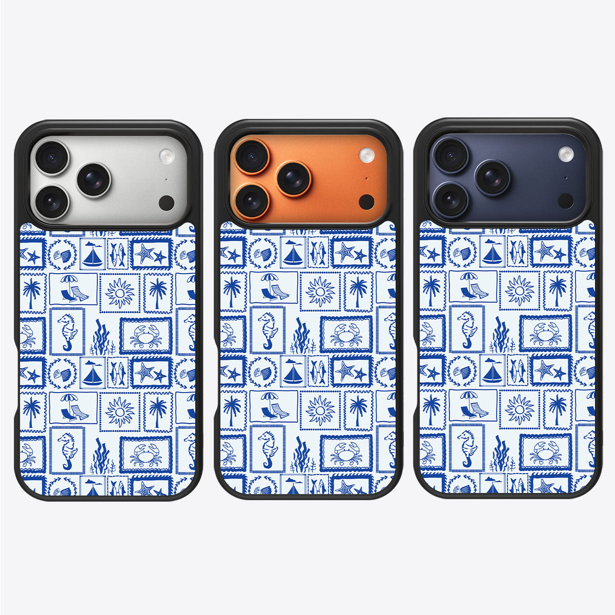 Seaside Sketches - iPhone 17 Pro Case #case type_core (magsafe), #case type_core (non magsafe)