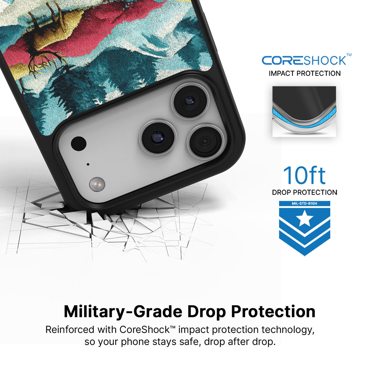 Winter Impressions - iPhone 17 Pro Case #case type_core (magsafe), #case type_core (non magsafe)