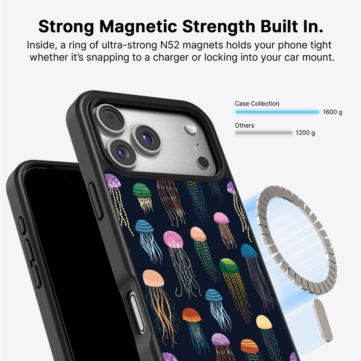 Jellyfish - iPhone 17 Pro Max Case #case type_core (magsafe)