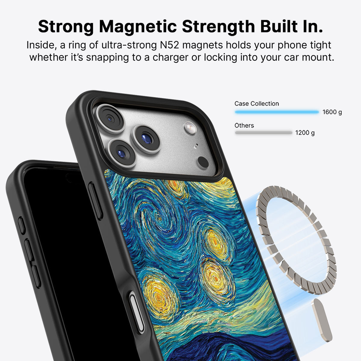 Astral Waves - iPhone 17 Pro Max Case #case type_core (magsafe)