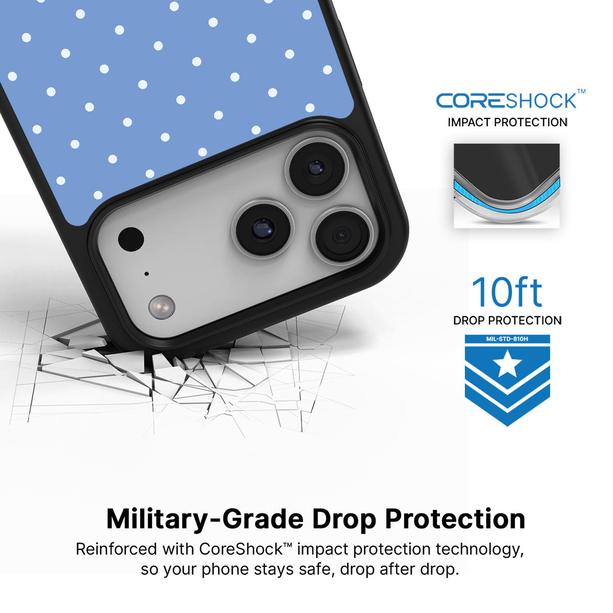 Azurelle - iPhone 17 Pro Max Case #case type_core (magsafe), #case type_core (non magsafe)