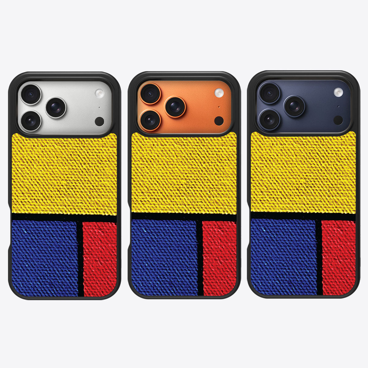 Bauhaus Blocks - iPhone 17 Pro Max Case #case type_core (magsafe), #case type_core (non magsafe)