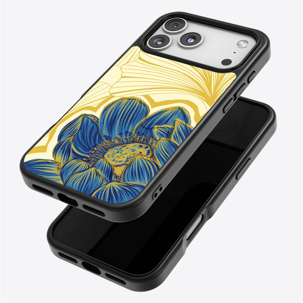 Blue Lotus - iPhone 17 Pro Max Case #case type_core (magsafe), #case type_core (non magsafe)