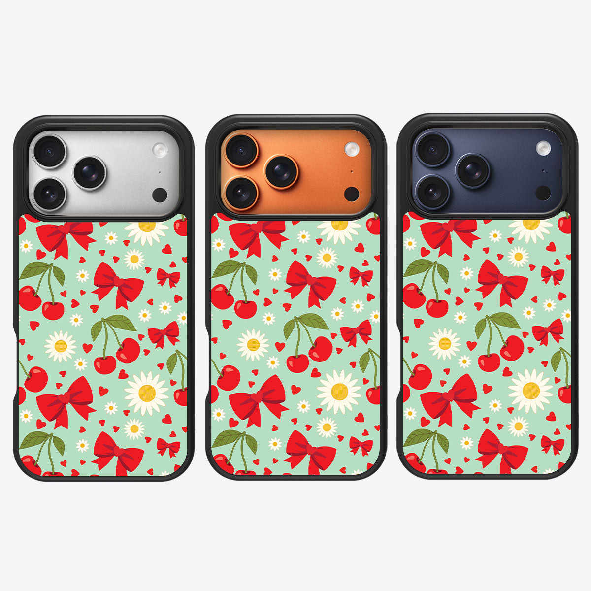 Blushing Bows - iPhone 17 Pro Max Case #case type_core (magsafe), #case type_core (non magsafe)