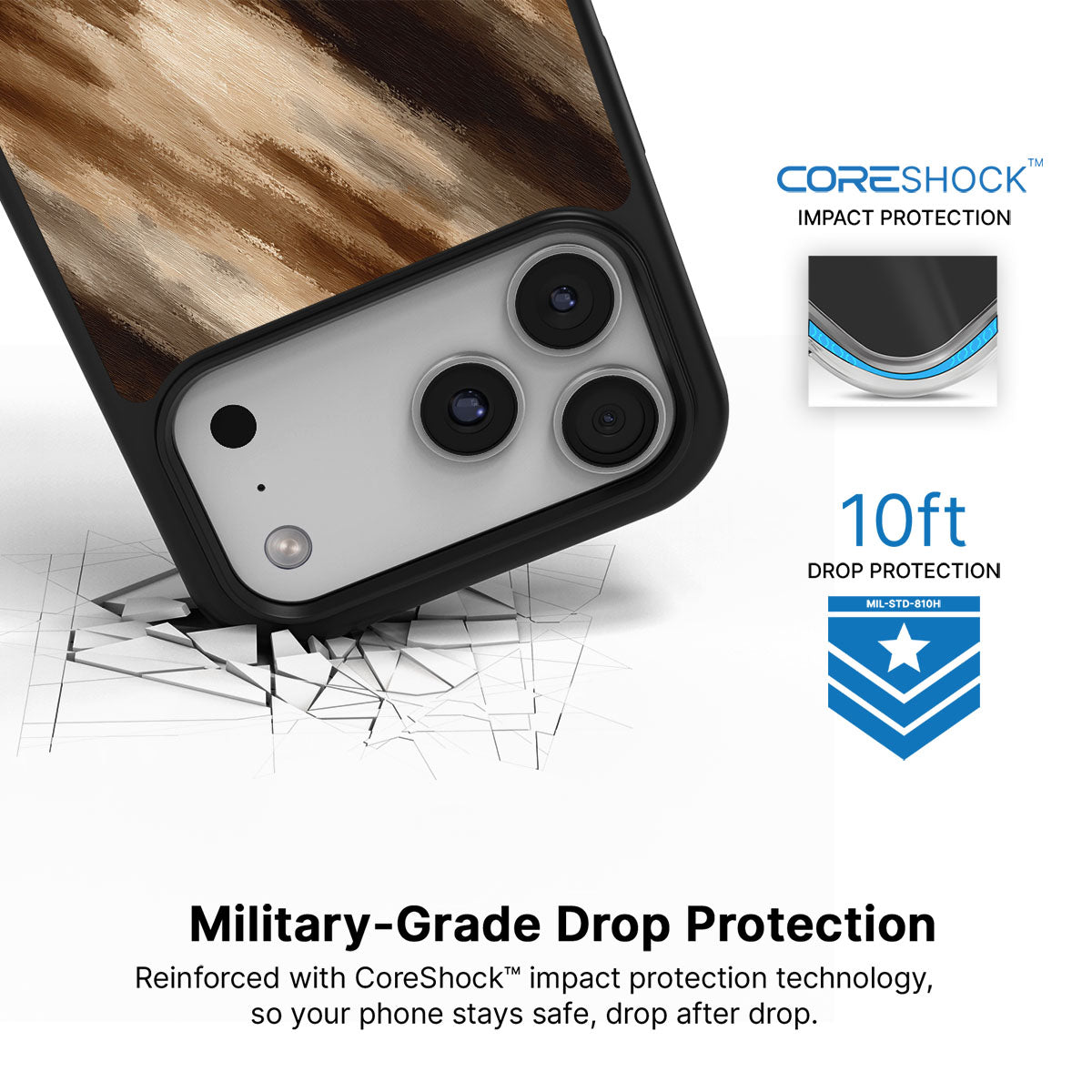 Bronze Terra - iPhone 17 Pro Max Case  #case type_core (magsafe), #case type_core (non magsafe)