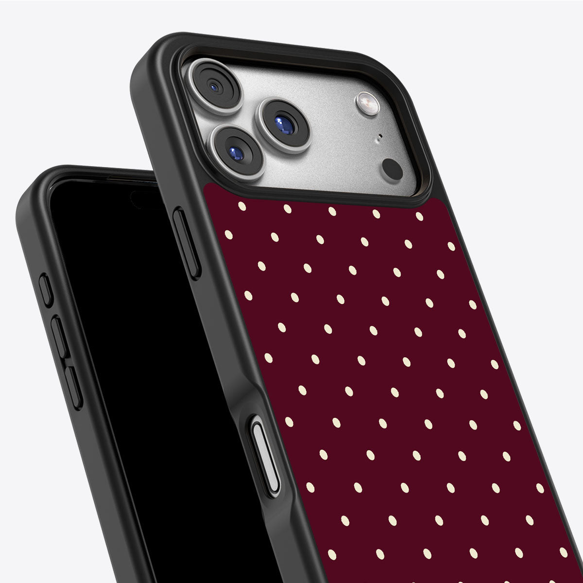 Burgundy Bloom - iPhone 17 Pro Max Case #case type_core (non magsafe)