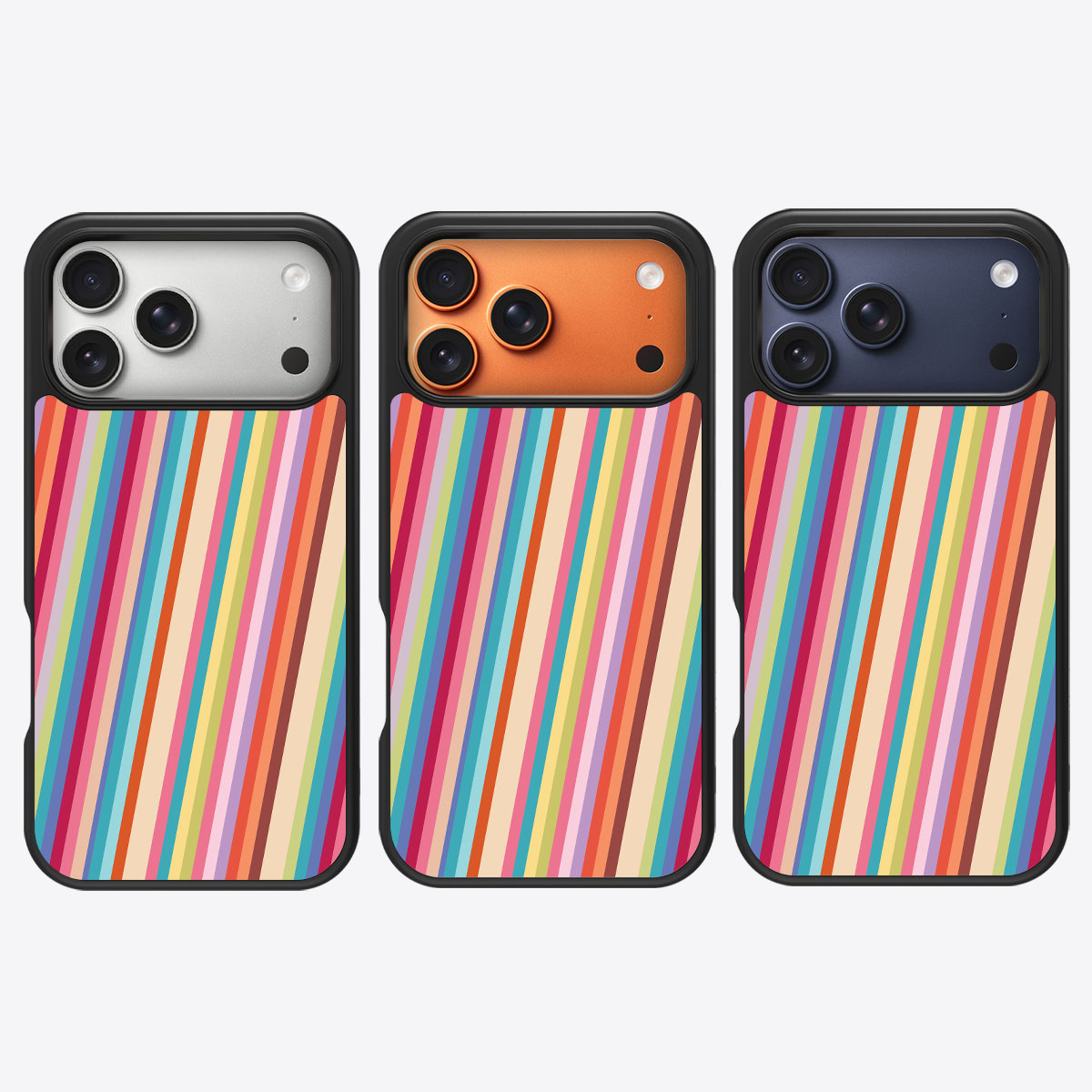 Candy Stripe - iPhone 17 Pro Max Case #case type_core (magsafe), #case type_core (non magsafe)