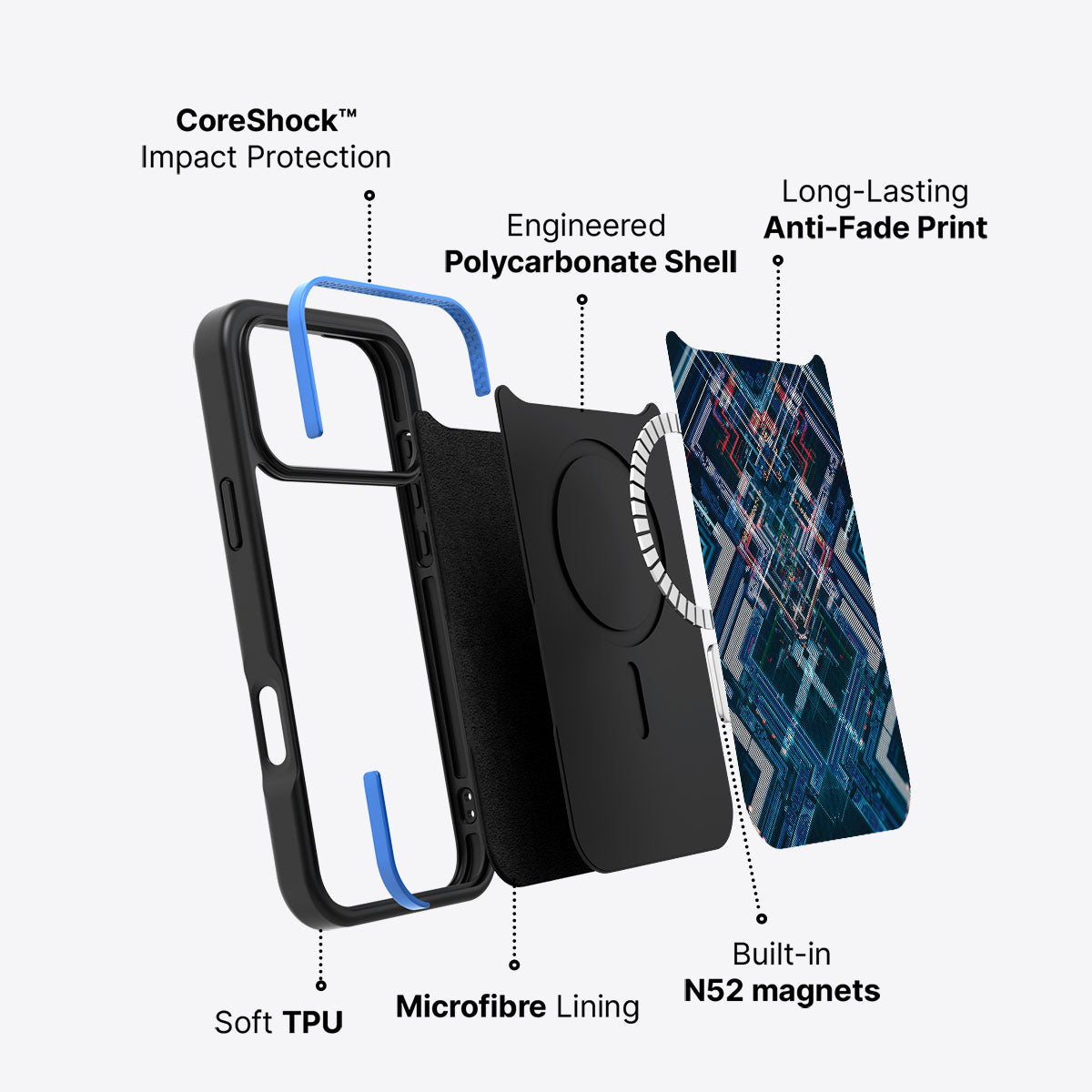 Electropolis - iPhone 17 Pro Max Case #case type_core (magsafe)