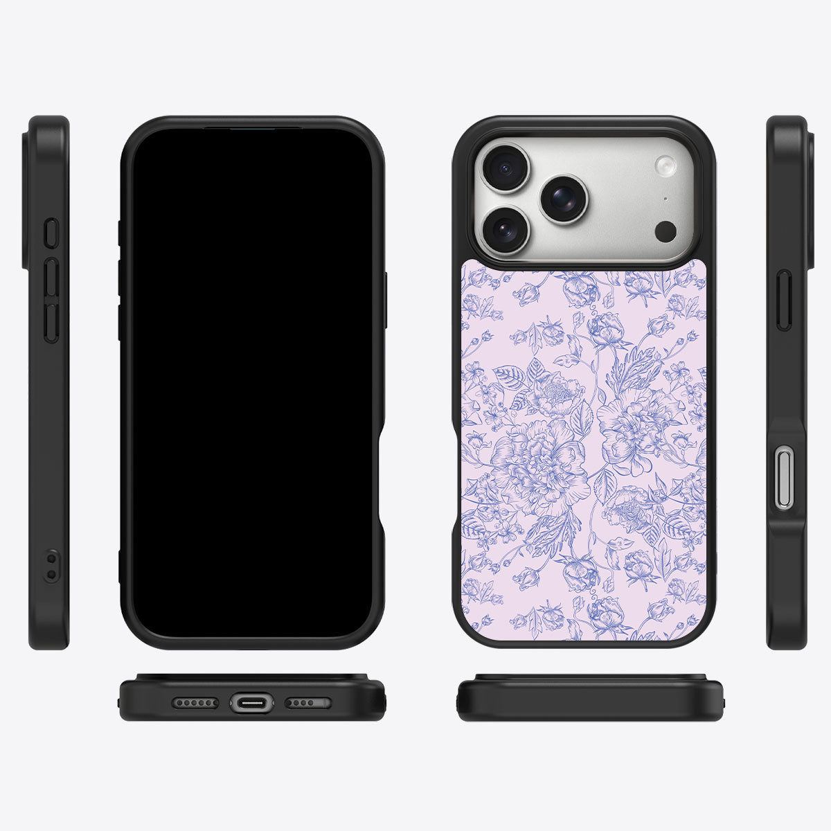 Etched Botanics - iPhone 17 Pro Max Case #case type_core (magsafe), #case type_core (non magsafe)