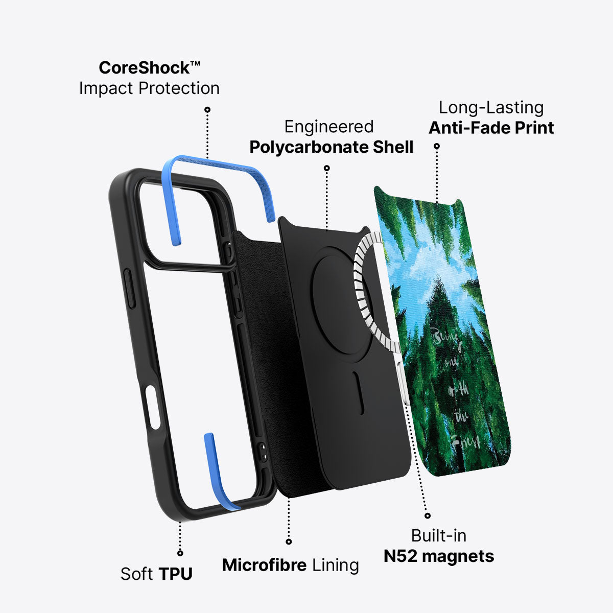 Forest Bathing - iPhone 17 Pro Max Case #case type_core (magsafe)