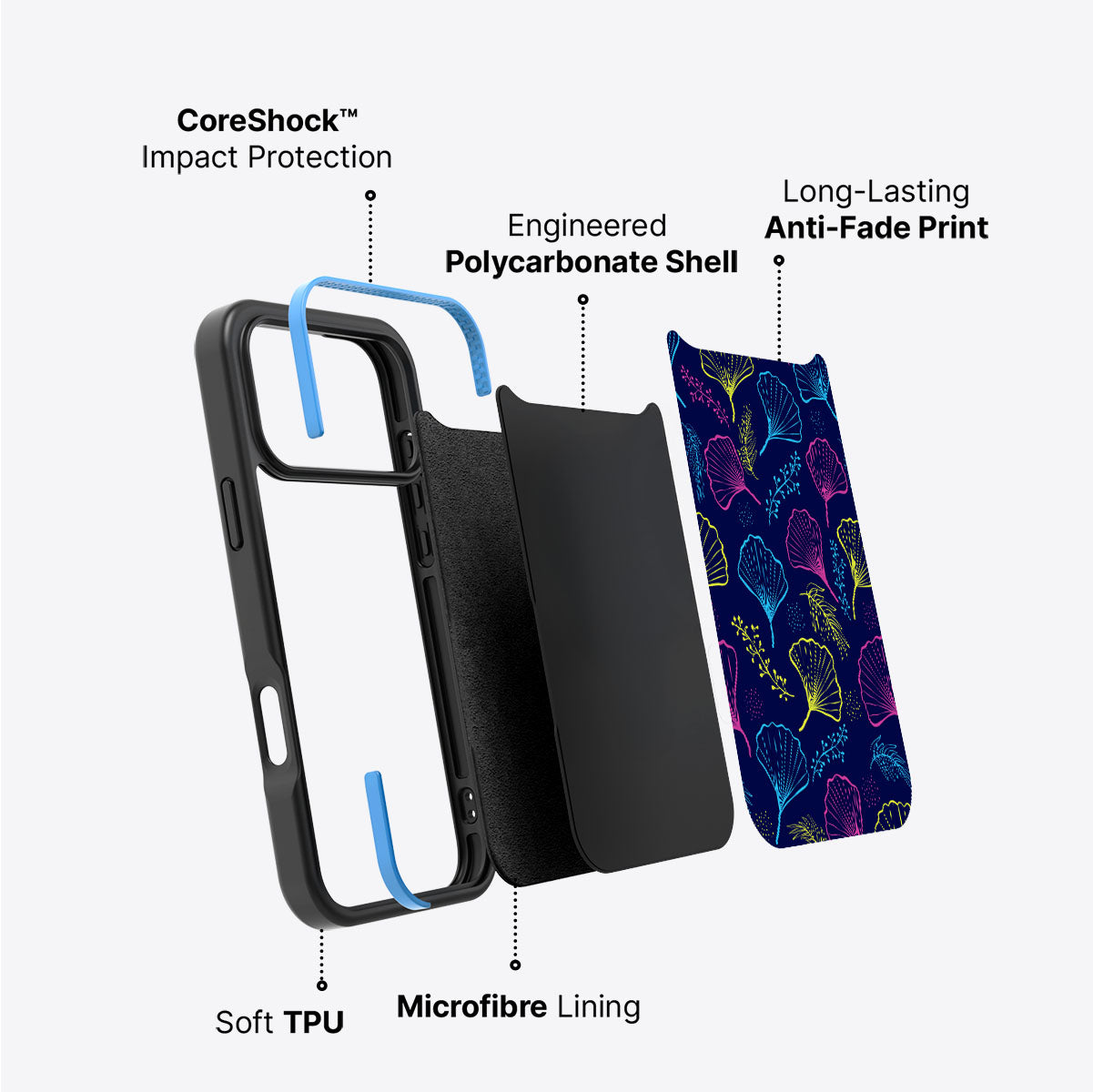 Ginkgo Biloba - iPhone 17 Pro Max Case #case type_core (non magsafe)