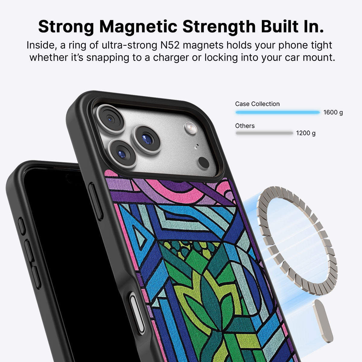Green Flame - iPhone 17 Pro Max Case #case type_core (magsafe)