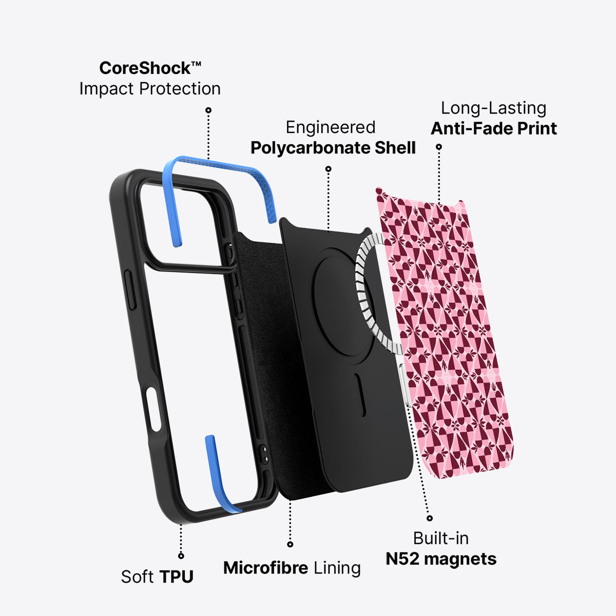 Heart Matters - iPhone 17 Pro Max Case #case type_core (magsafe)