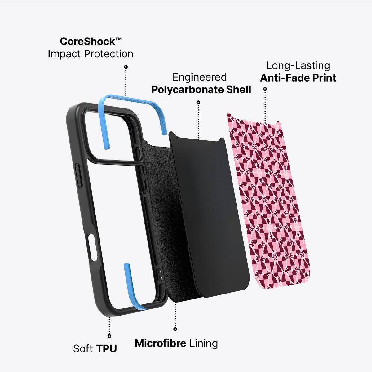 Heart Matters - iPhone 17 Pro Max Case #case type_core (non magsafe)