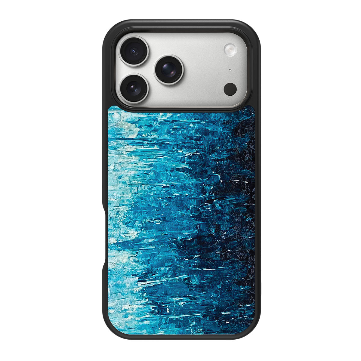 Indigo Impasto - iPhone 17 Pro Max Case #case type_core (magsafe), #case type_core (non magsafe)