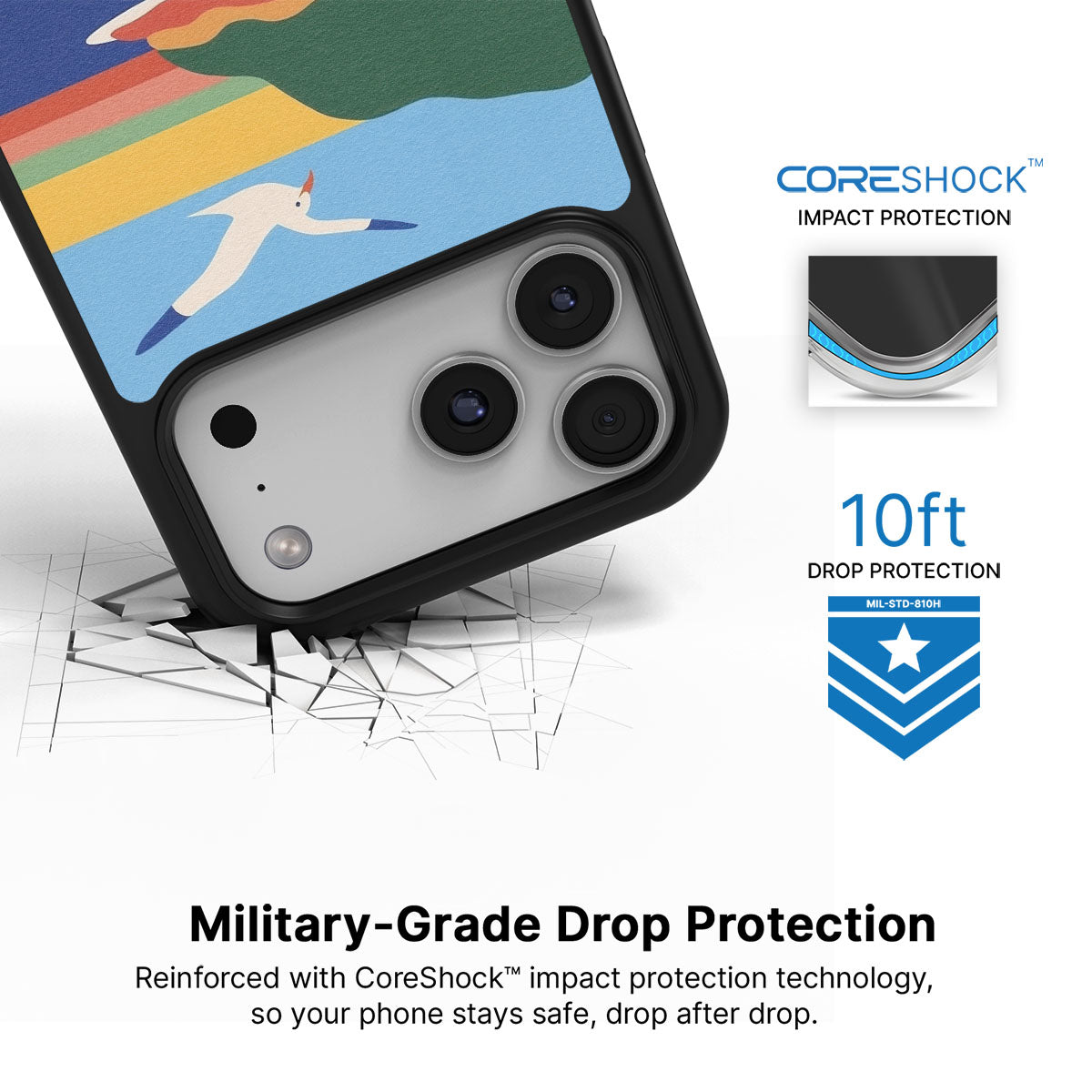 Joy Beach - iPhone 17 Pro Max Case #case type_core (magsafe), #case type_core (non magsafe)