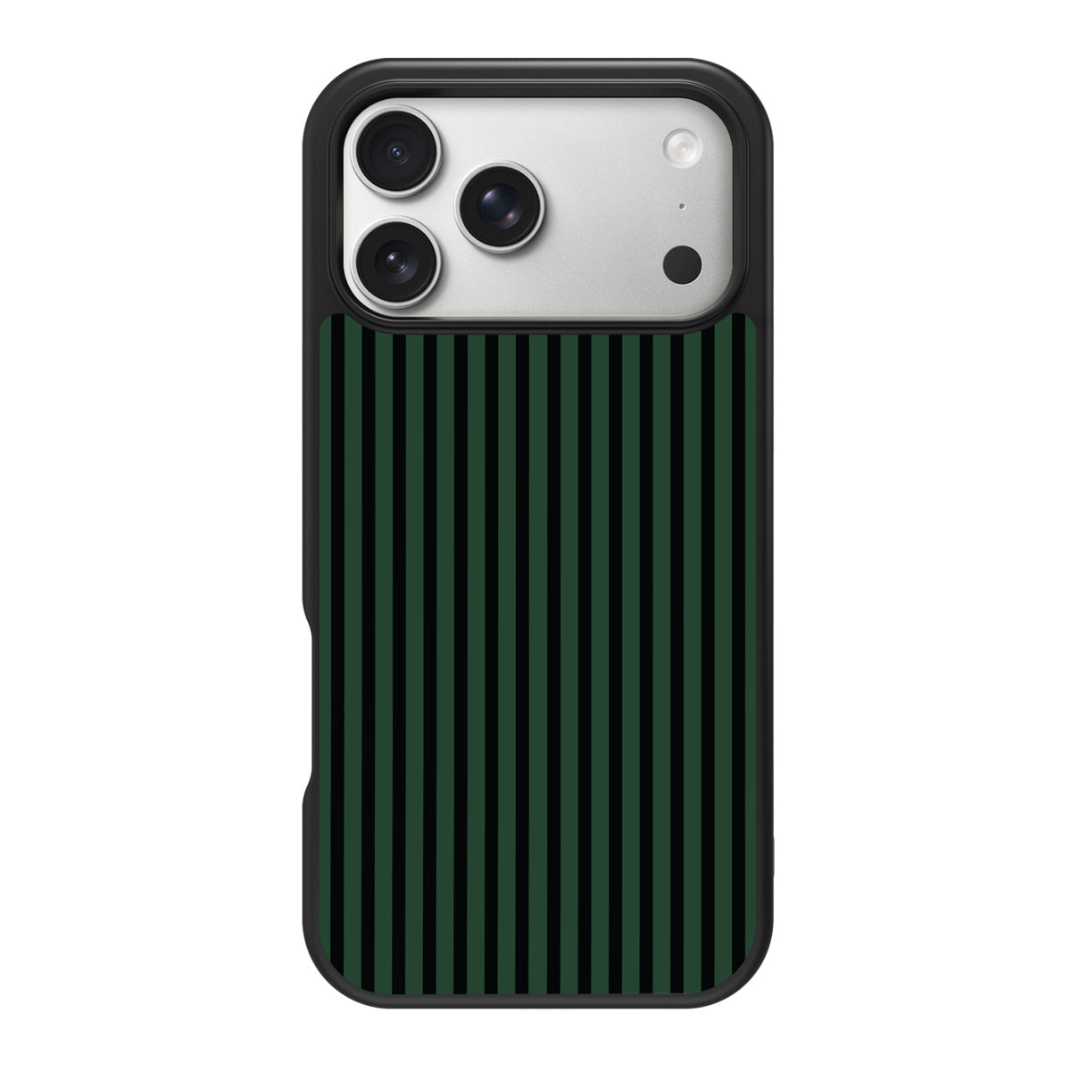 Green Stripe iPhone 17 Pro Max Case – Jungle Rule | MagSafe