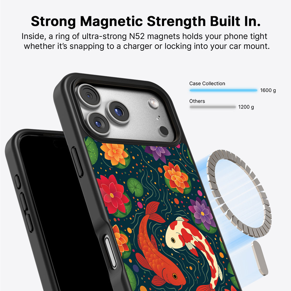 Koi Fish - iPhone 17 Pro Max Case #case type_core (magsafe)