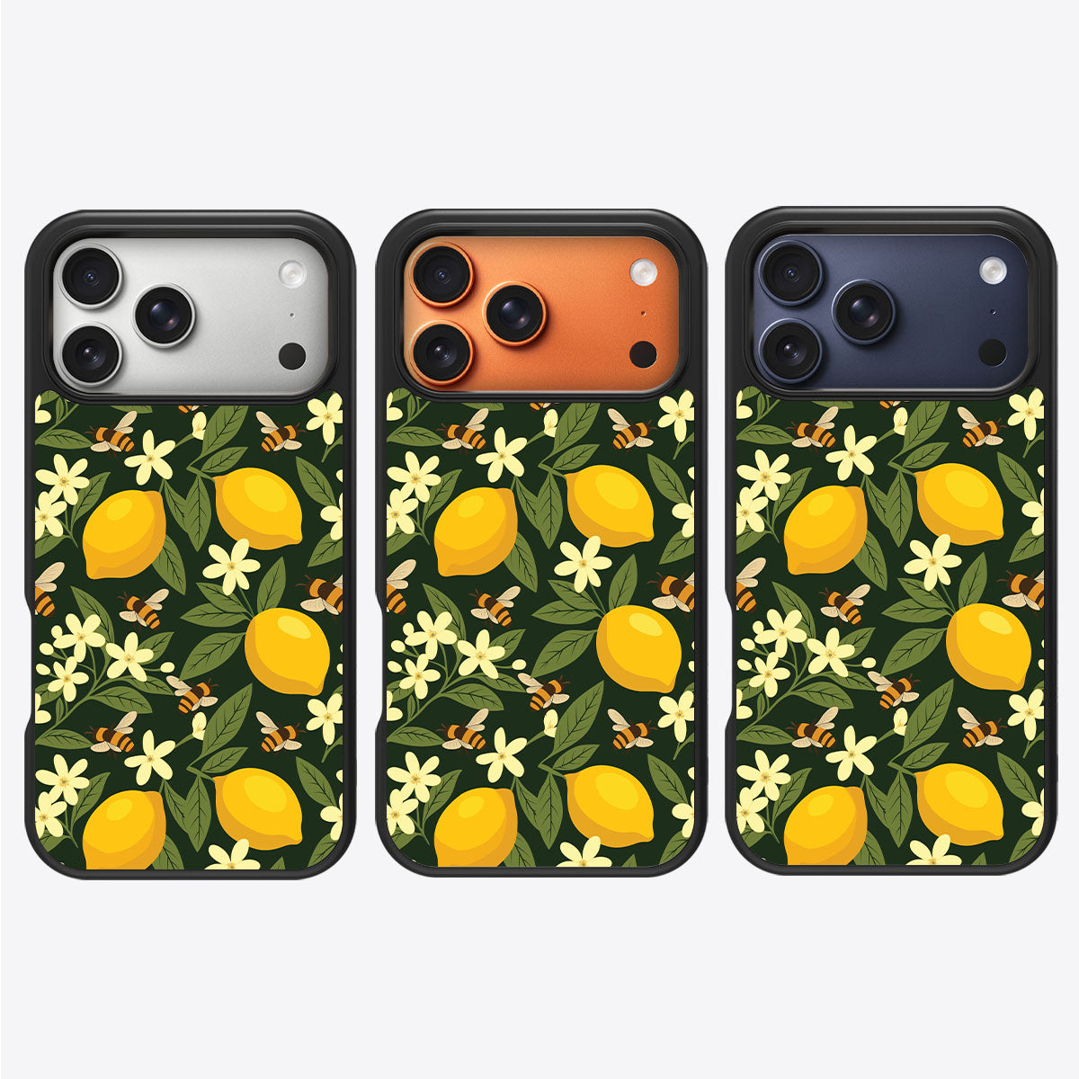 Lemon and Bees - iPhone 17 Pro Max Case #case type_core (magsafe), #case type_core (non magsafe)