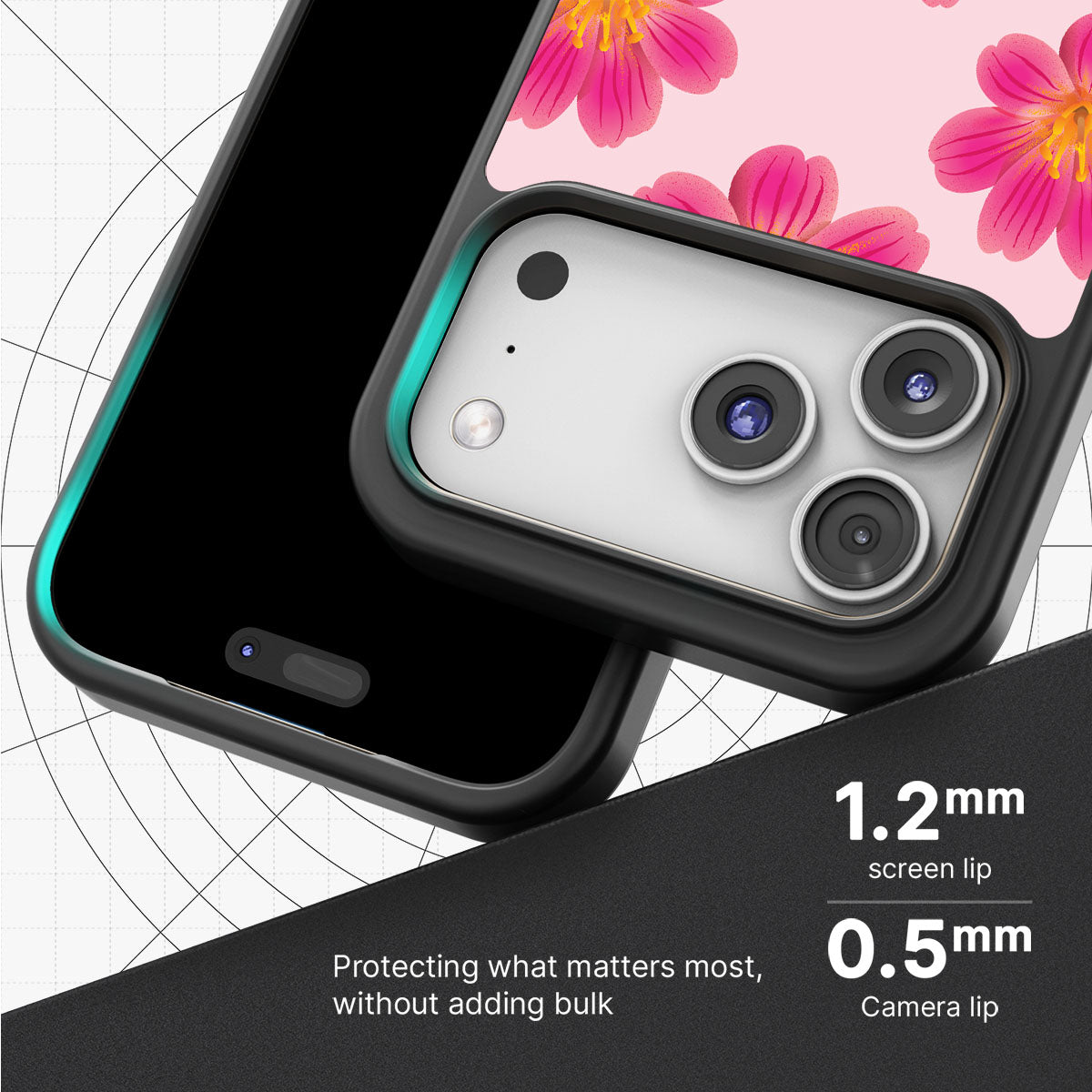 Lewisia Cotyledon - iPhone 17 Pro Max Case #case type_core (magsafe), #case type_core (non magsafe)