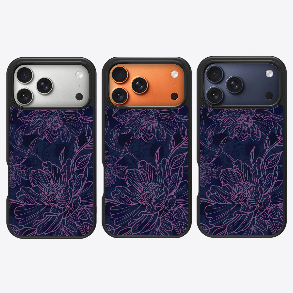 Luminous Blooms - iPhone 17 Pro Max Case #case type_core (magsafe), #case type_core (non magsafe)