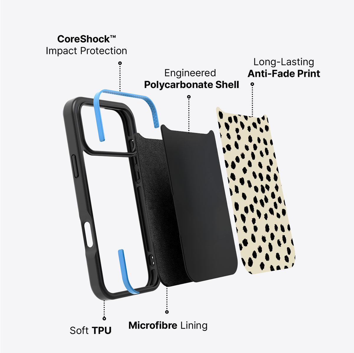 Luxe Beige - iPhone 17 Pro Max Case #case type_core (non magsafe)