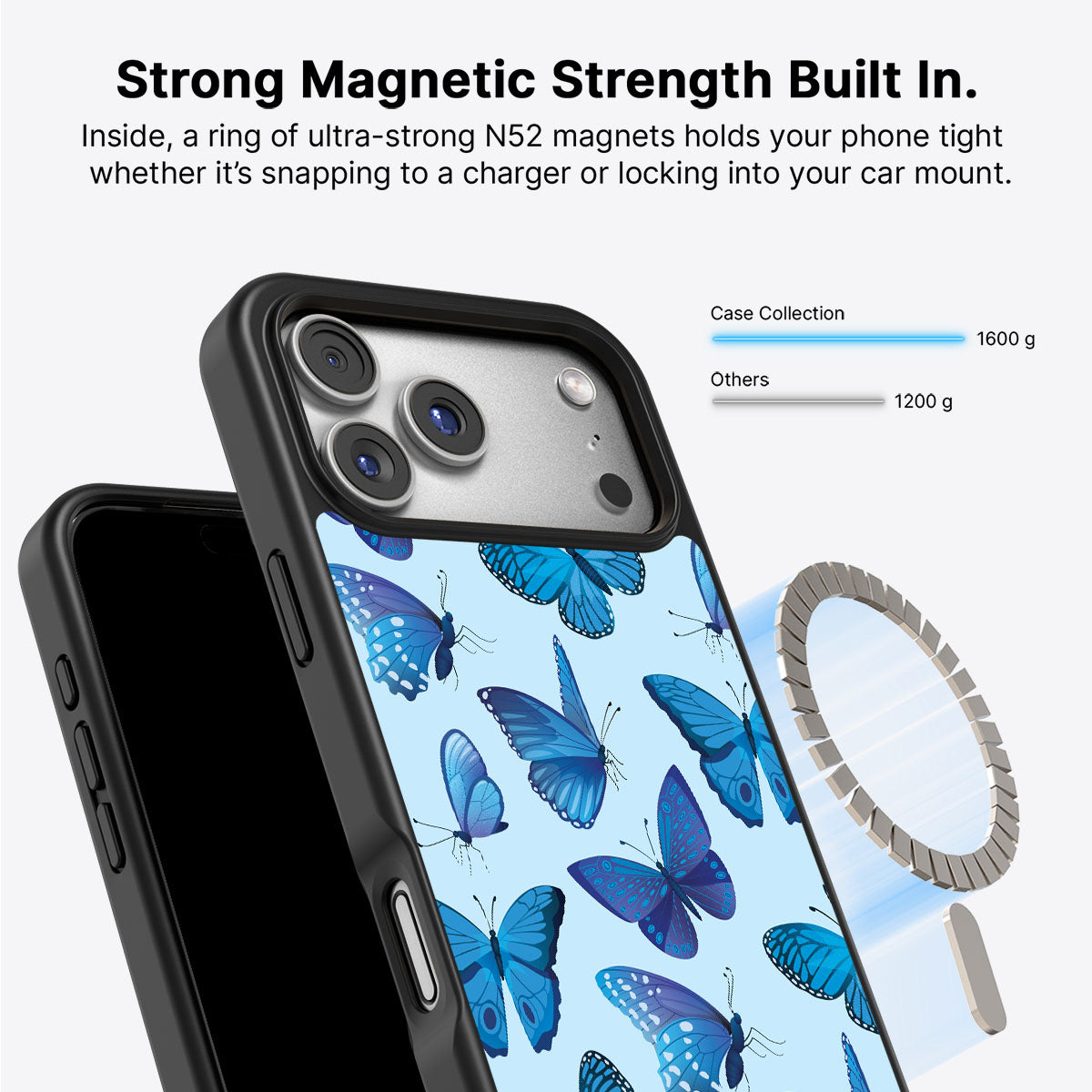 Magic Butterflies - iPhone 17 Pro Max Case #case type_core (magsafe)