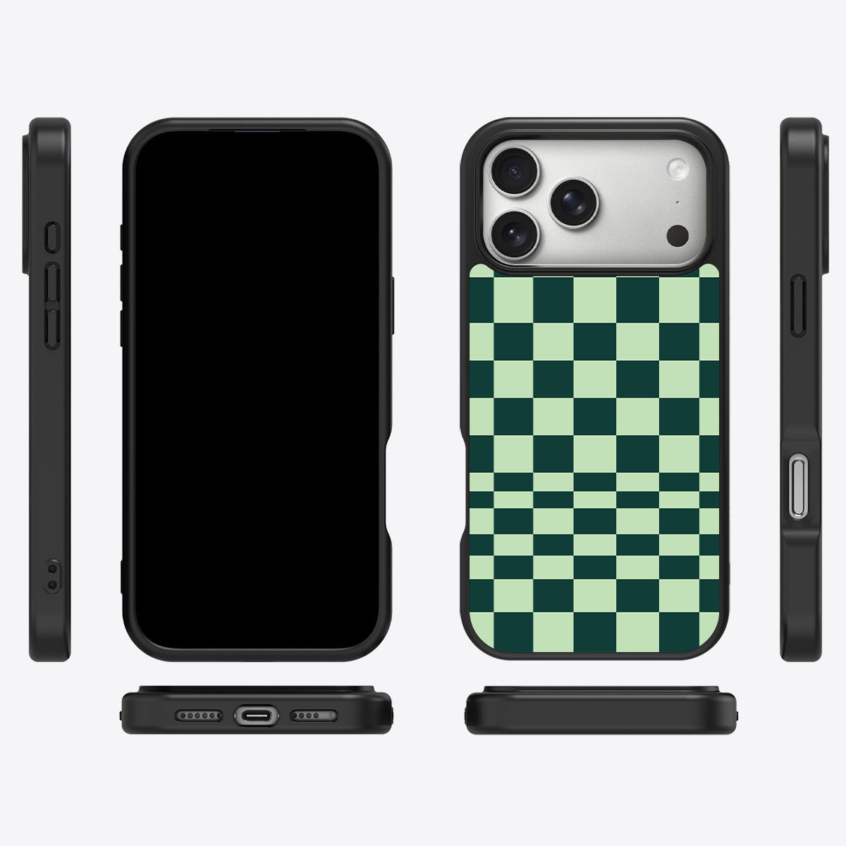 Mint Matrix - iPhone 17 Pro Max Case