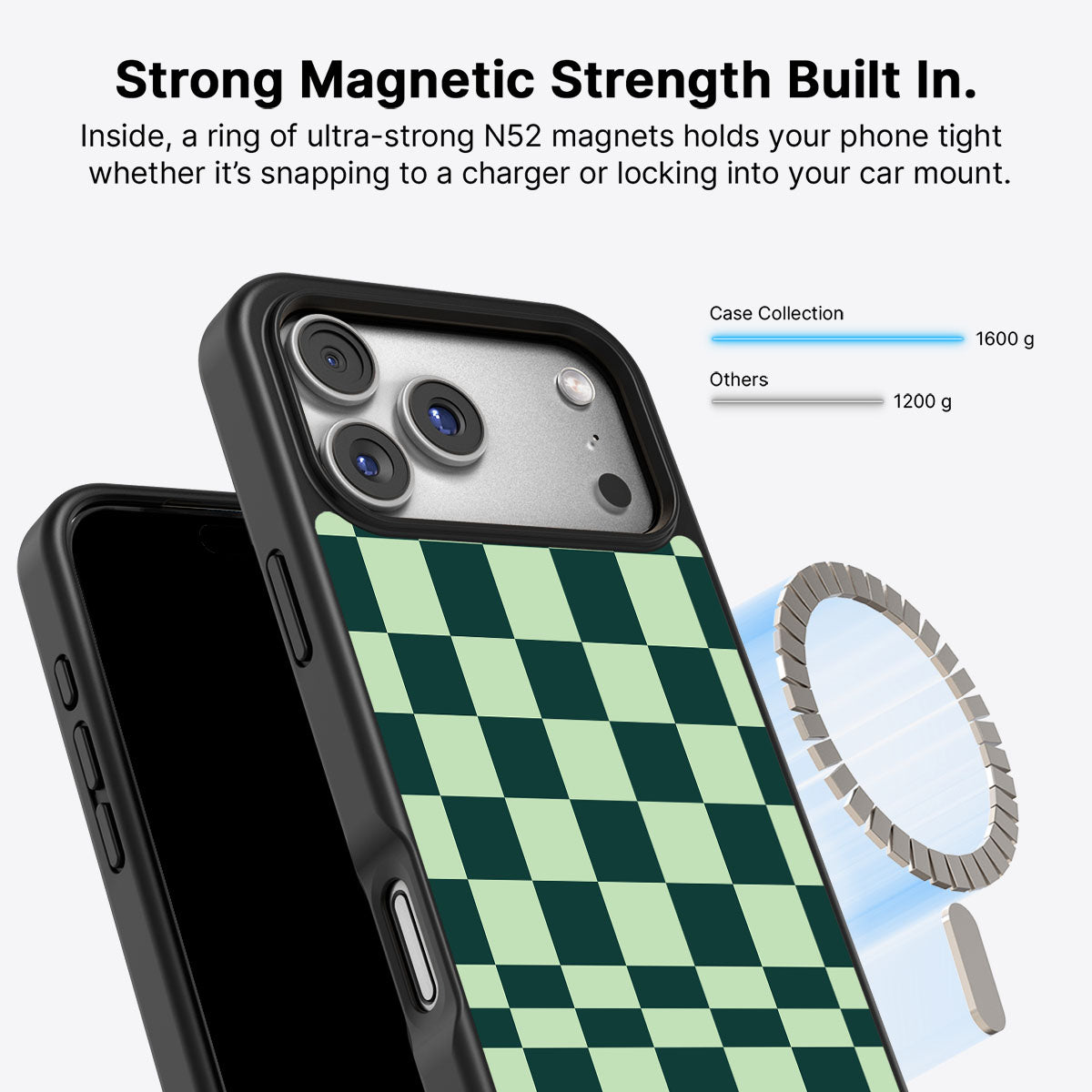 Mint Matrix - iPhone 17 Pro Max Case