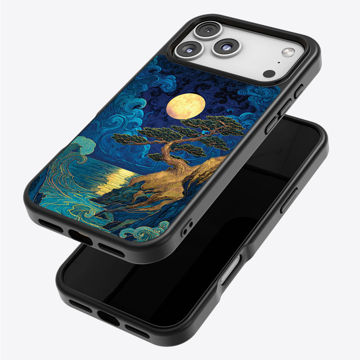 Moonlit Tide - iPhone 17 Pro Max Case #case type_core (magsafe), #case type_core (non magsafe)