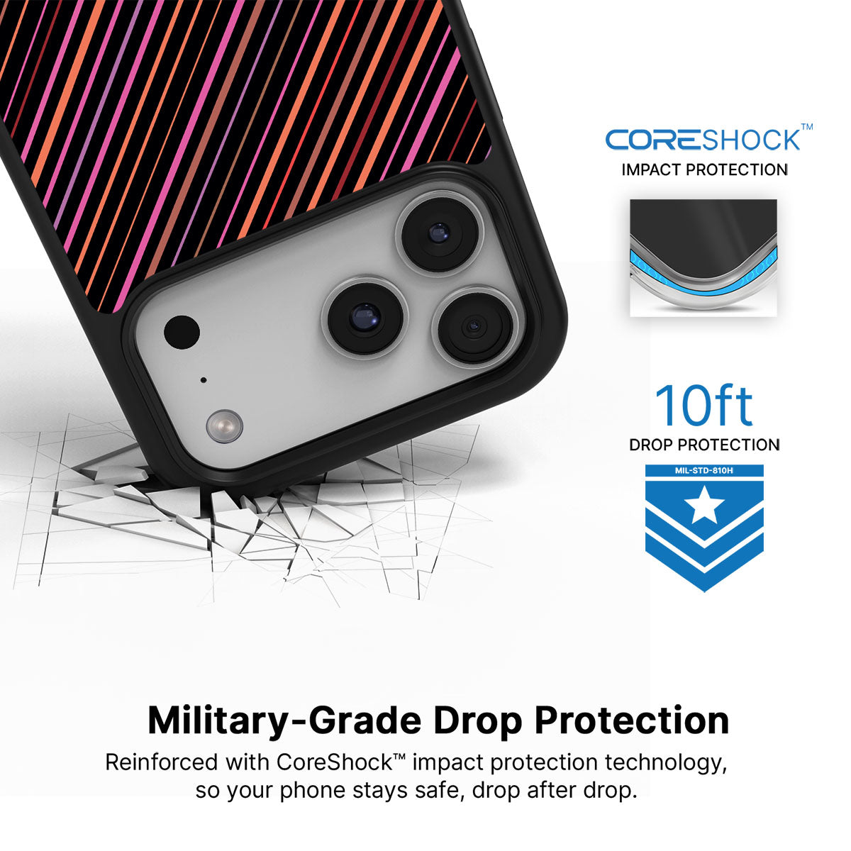 Rave Code - iPhone 17 Pro Max Case #case type_core (magsafe), #case type_core (non magsafe)