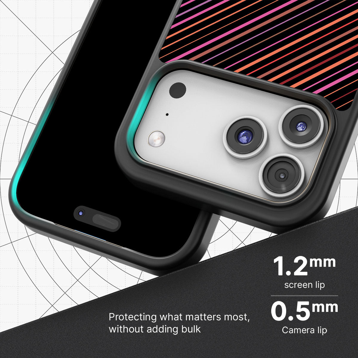 Rave Code - iPhone 17 Pro Max Case #case type_core (magsafe), #case type_core (non magsafe)