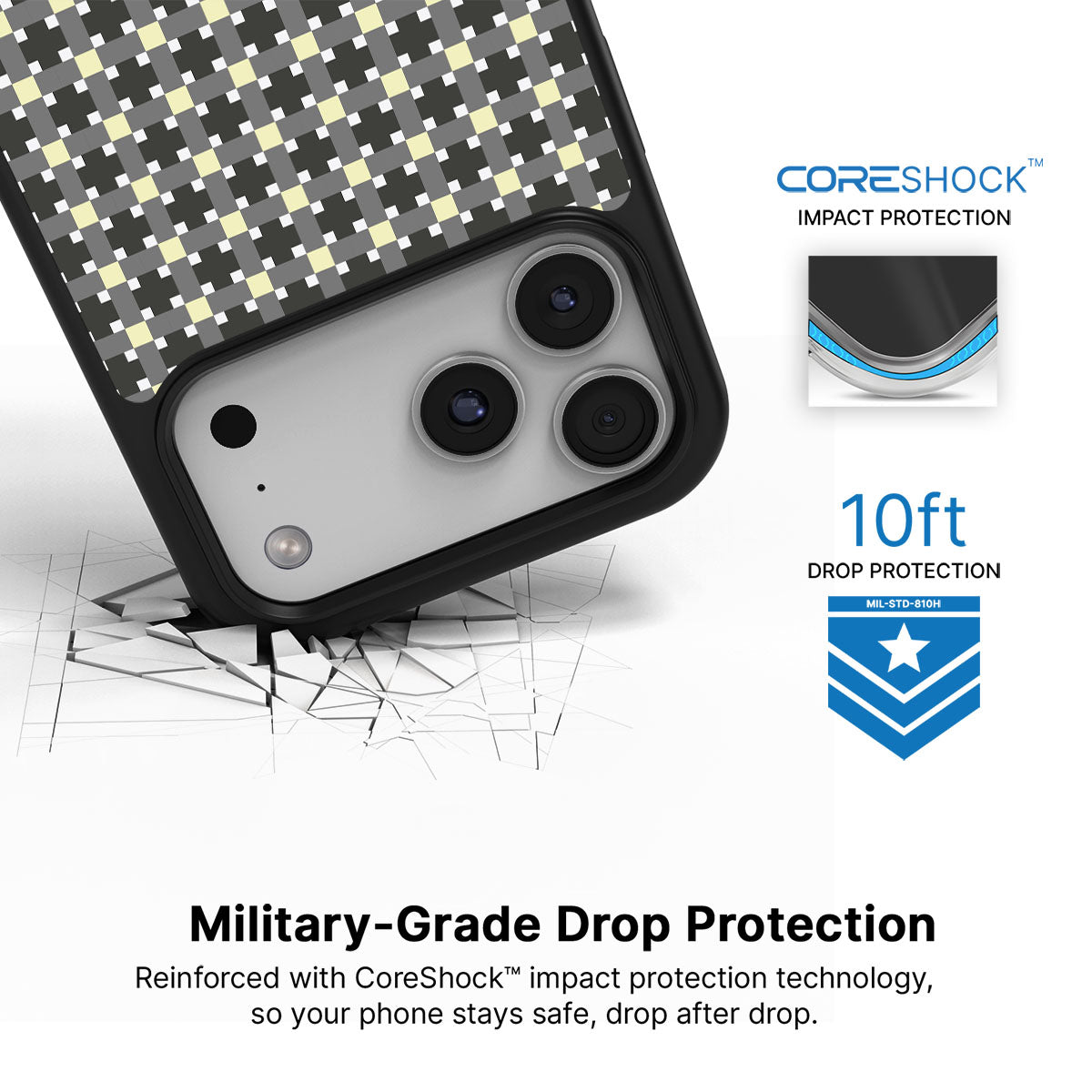 Sea of Pearls - iPhone 17 Pro Max Case #case type_core (magsafe), #case type_core (non magsafe)