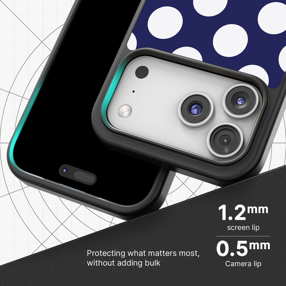 Sighting Moons - iPhone 17 Pro Max Case #case type_core (magsafe), #case type_core (non magsafe)