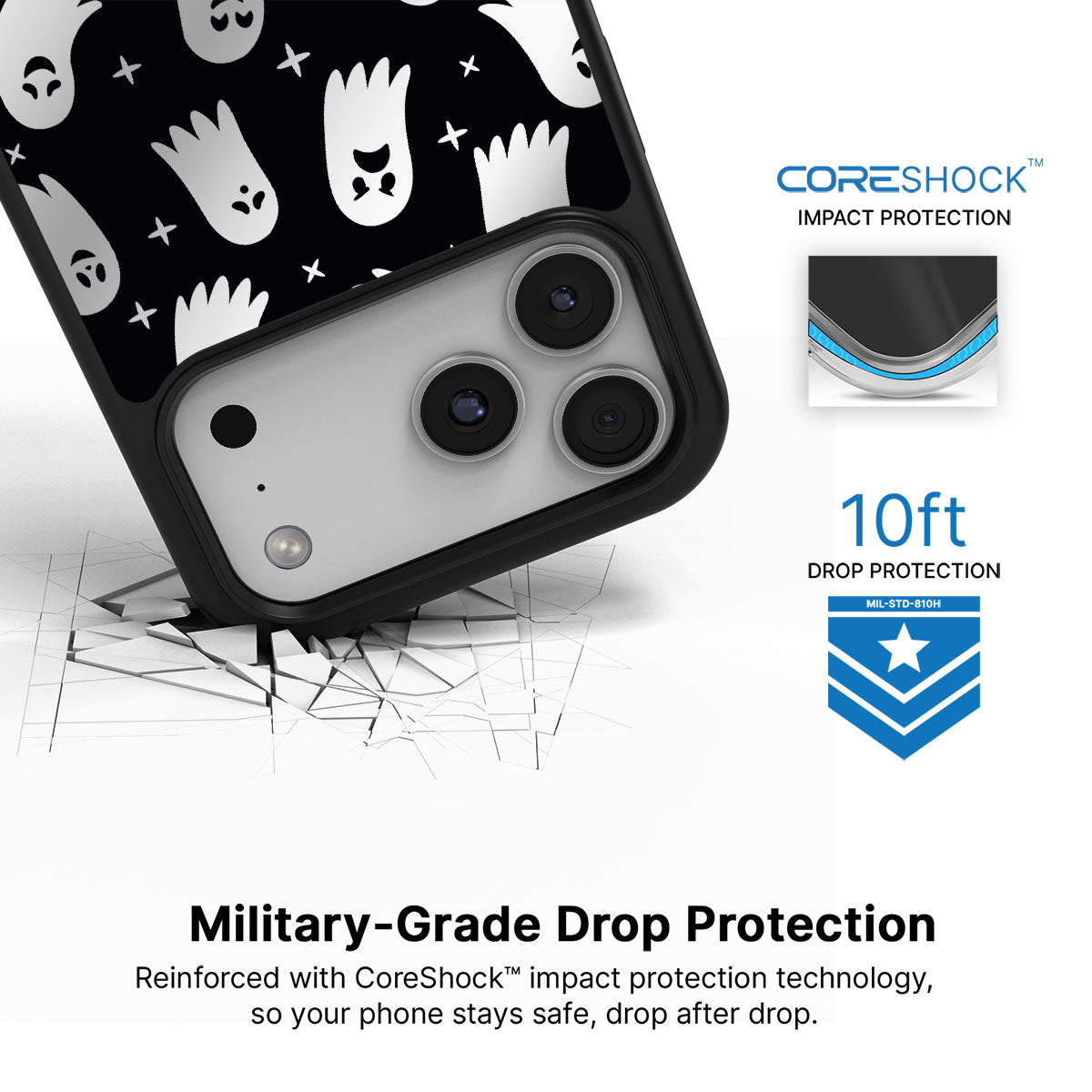 Spooky Spirits - iPhone 17 Pro Max Case #case type_core (magsafe), #case type_core (non magsafe)