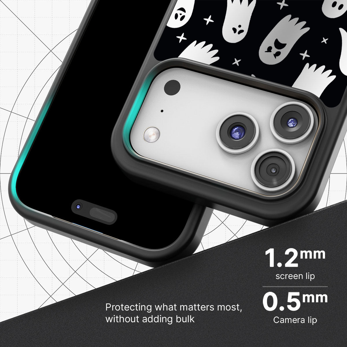 Spooky Spirits - iPhone 17 Pro Max Case #case type_core (magsafe), #case type_core (non magsafe)