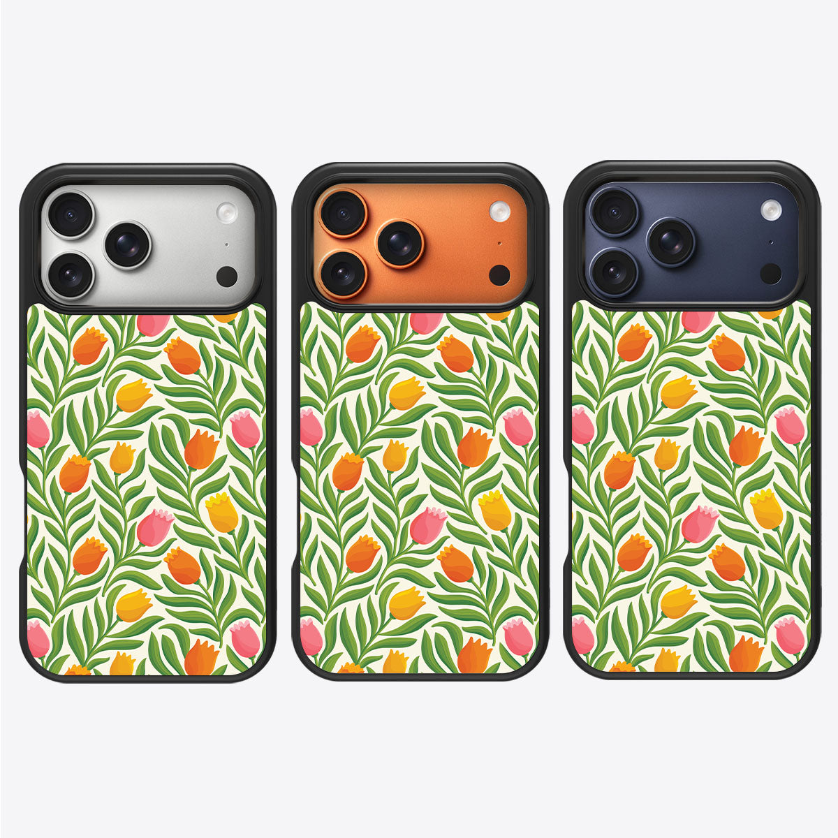 Spring Tulips - iPhone 17 Pro Max Case #case type_core (magsafe), #case type_core (non magsafe)