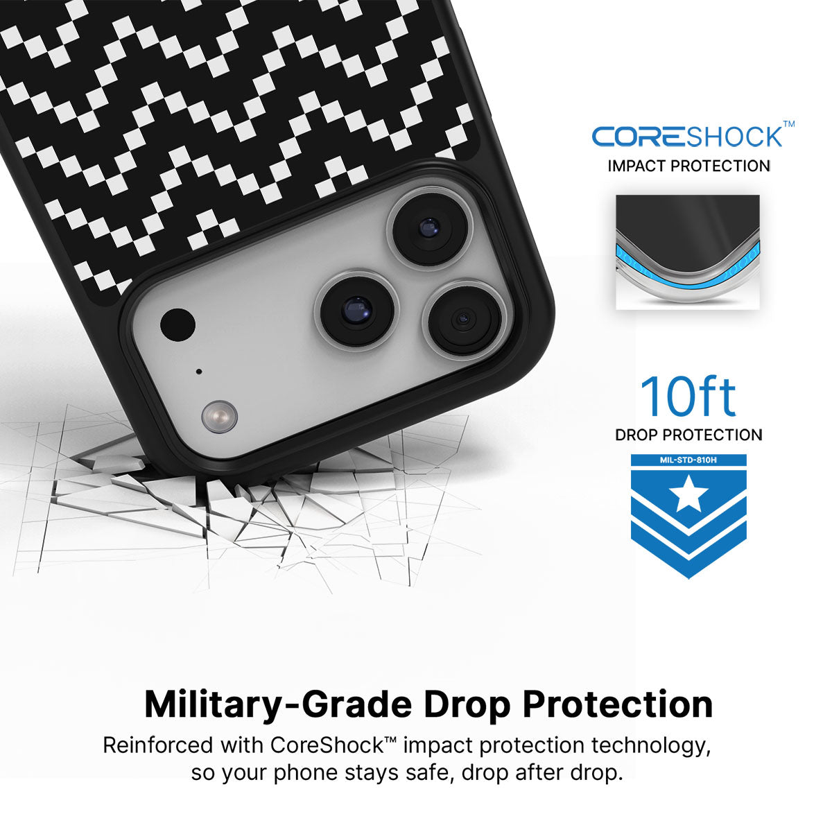 Zebra Downloading - iPhone 17 Pro Max Case  #case type_core (magsafe), #case type_core (non magsafe)