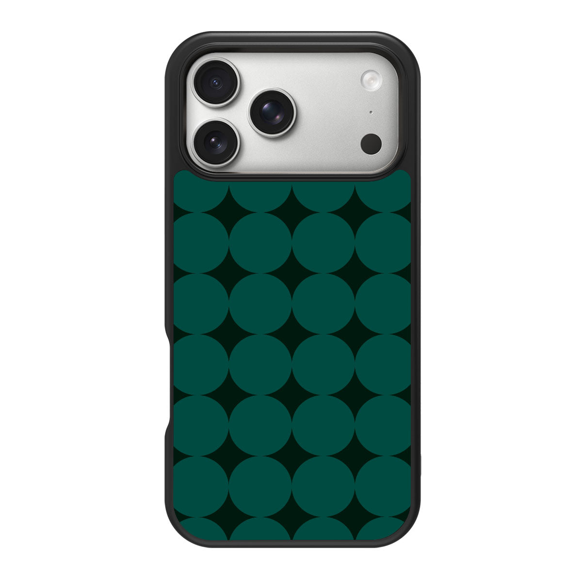 Emerald Bed design back view – iPhone 18 Pro case