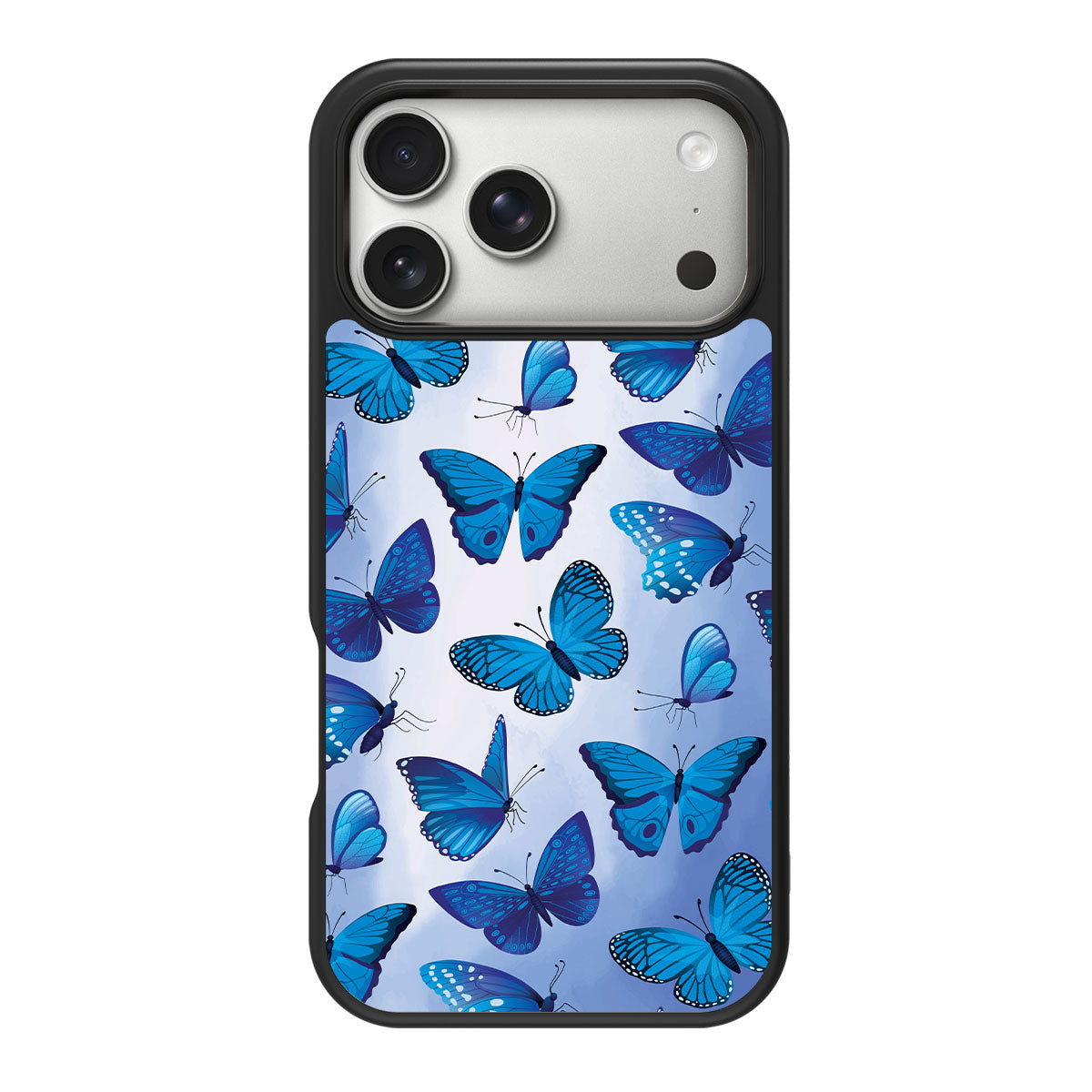 Magic Butterflies design back view – iPhone 18 Pro case