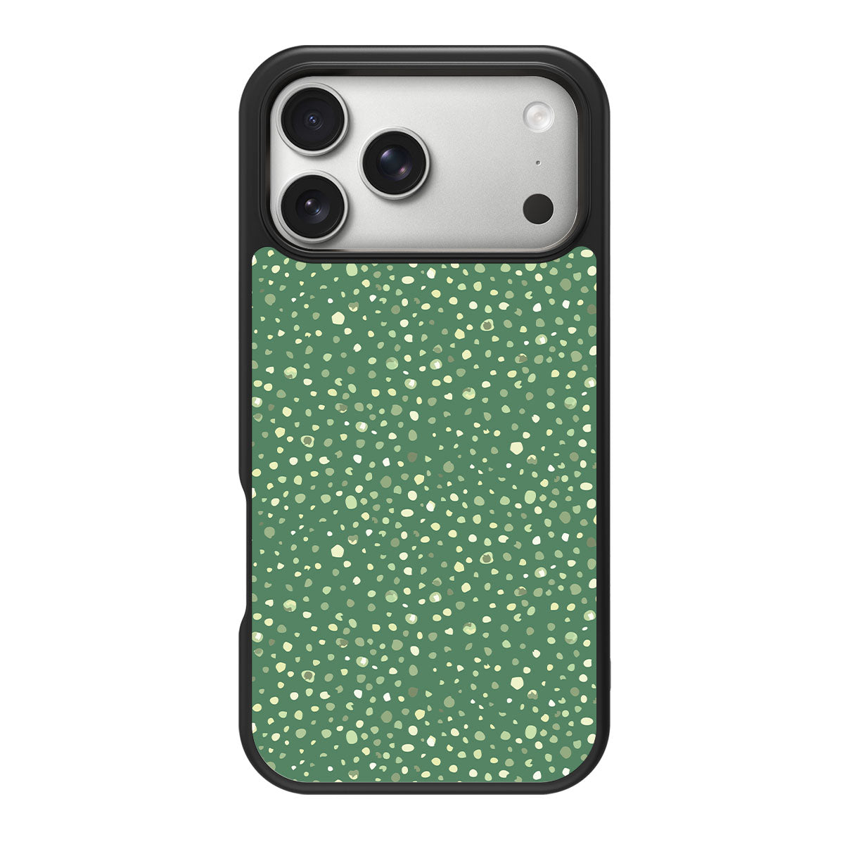 Moss Mosaic design back view – iPhone 18 Pro case