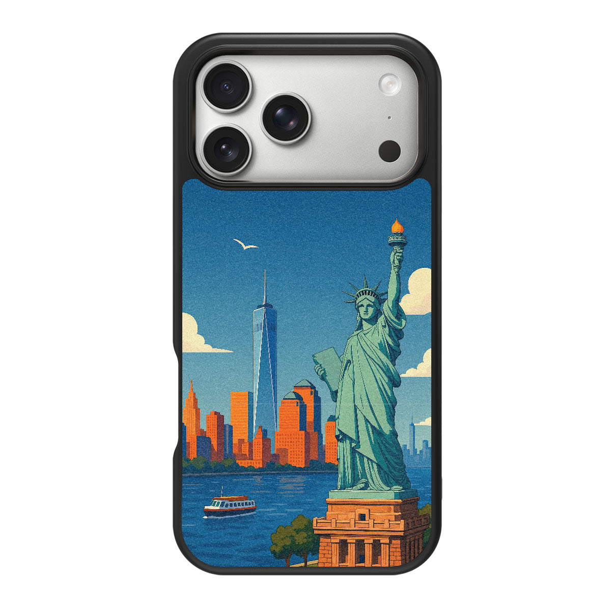 Newyork design back view – iPhone 18 Pro case