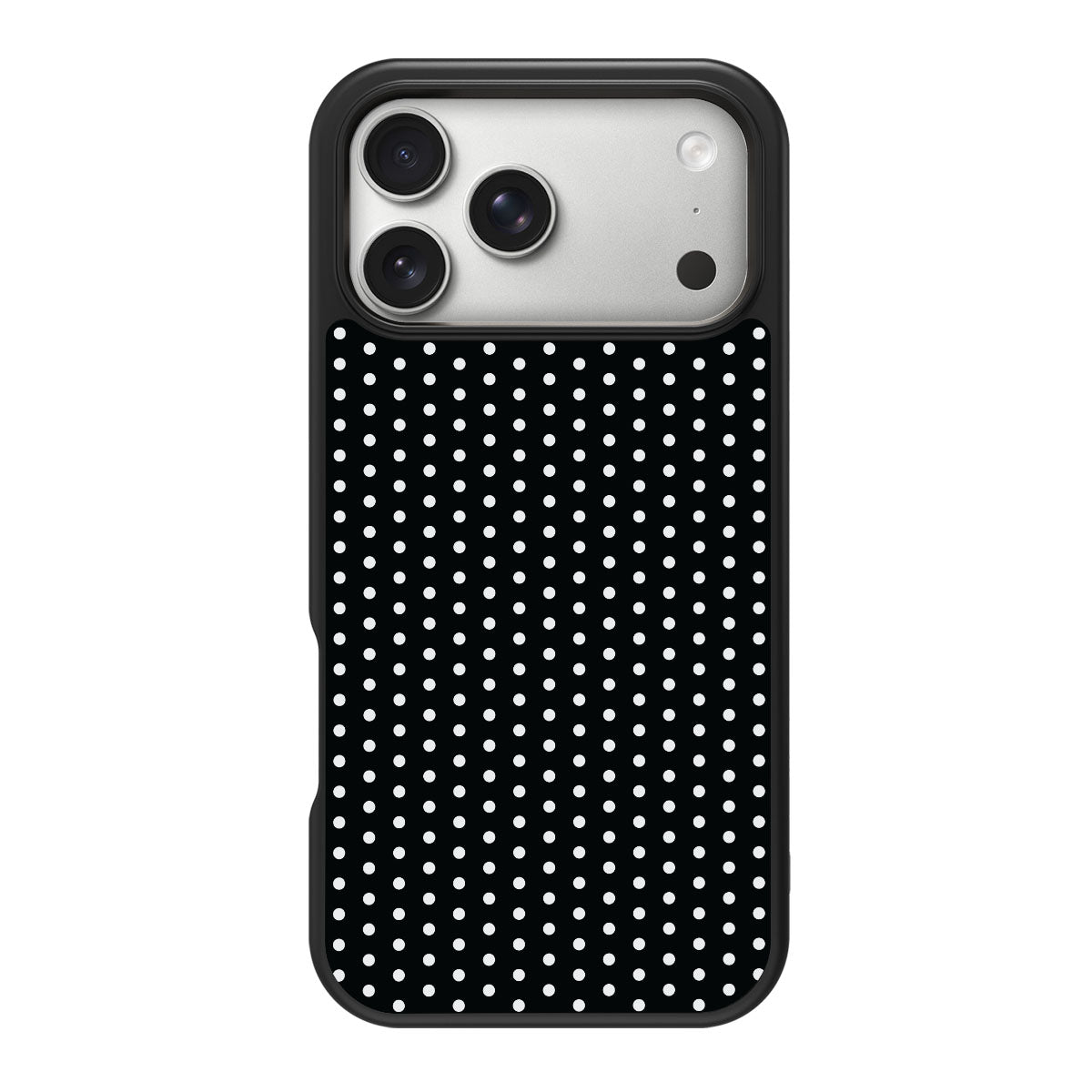 Noir Mesh design back view – iPhone 18 Pro case