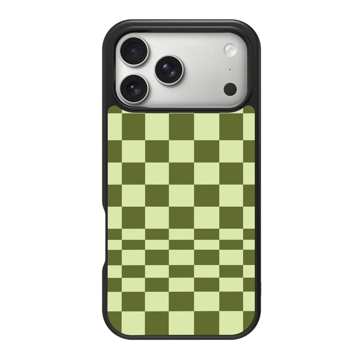 Olive Meadow design back view – iPhone 18 Pro case