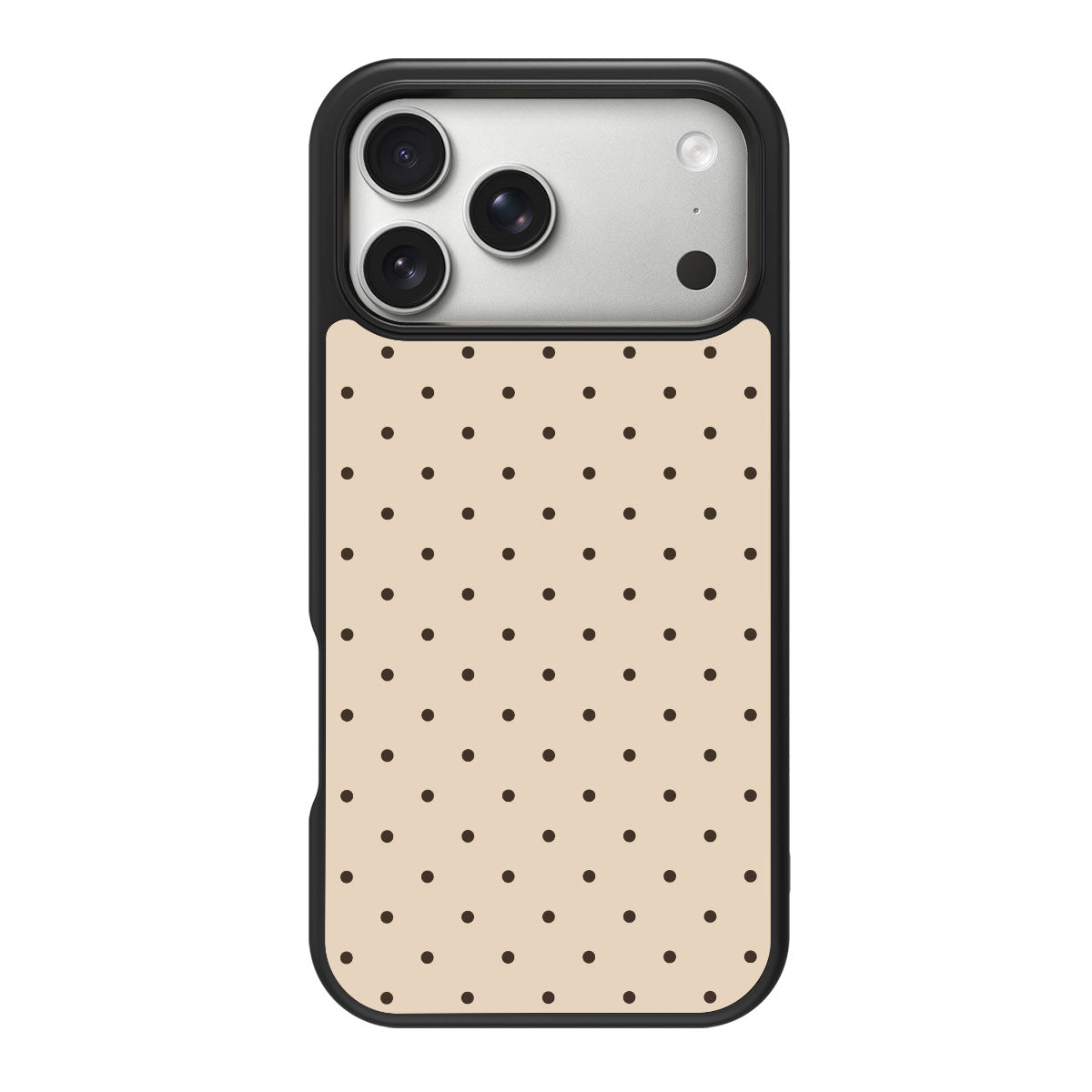 Sand Pearl design back view – iPhone 18 Pro case